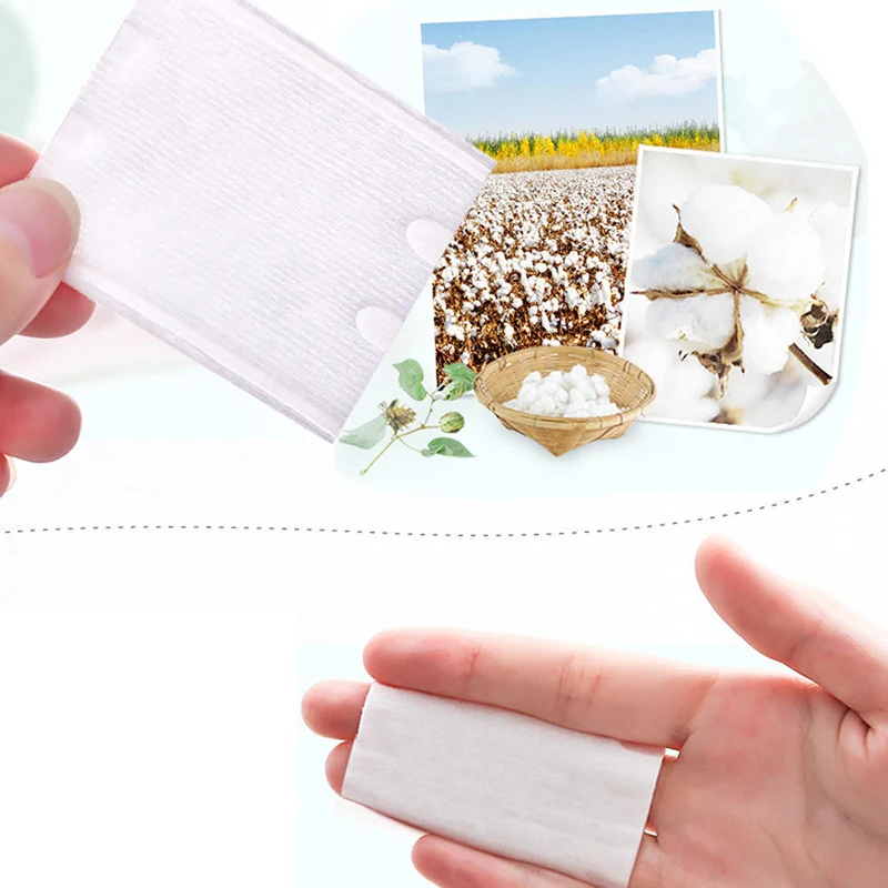 1~10PCS Pieces Of Makeup Remover Cotton Portable And Individually Packaged Cotton Disposable Cleansing Cloth Facial Beauty Tools