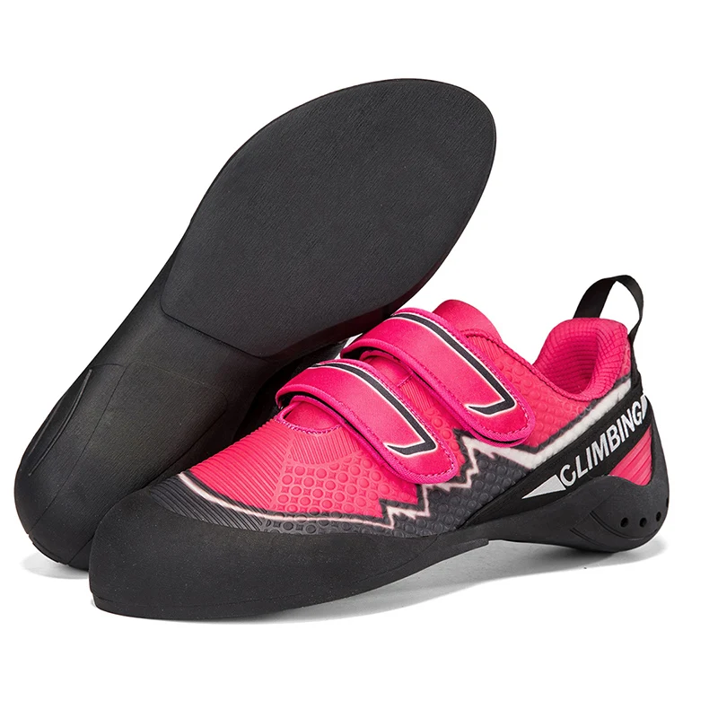 Professional Rock-Climbing Shoes Men Women Indoor Outdoor Climbing Shoes Beginners Mesh Rock-Climbing Bouldering Training Shoes