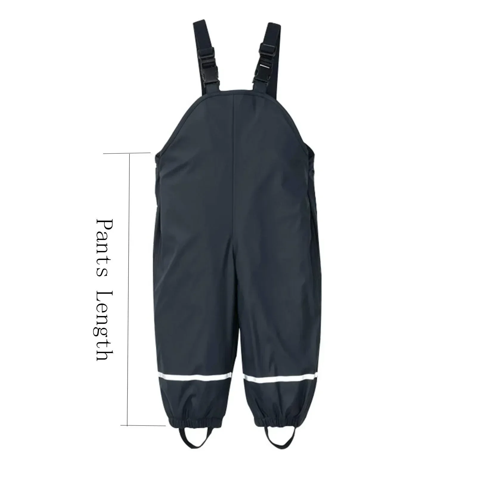 72 Stück wasserdichte Regenhose für Kleinkinder, Kinder, Jungen und Mädchen, Regen-Latzhose, winddicht, wasserdicht, Overall, Schlamm-Overall, Kleidung