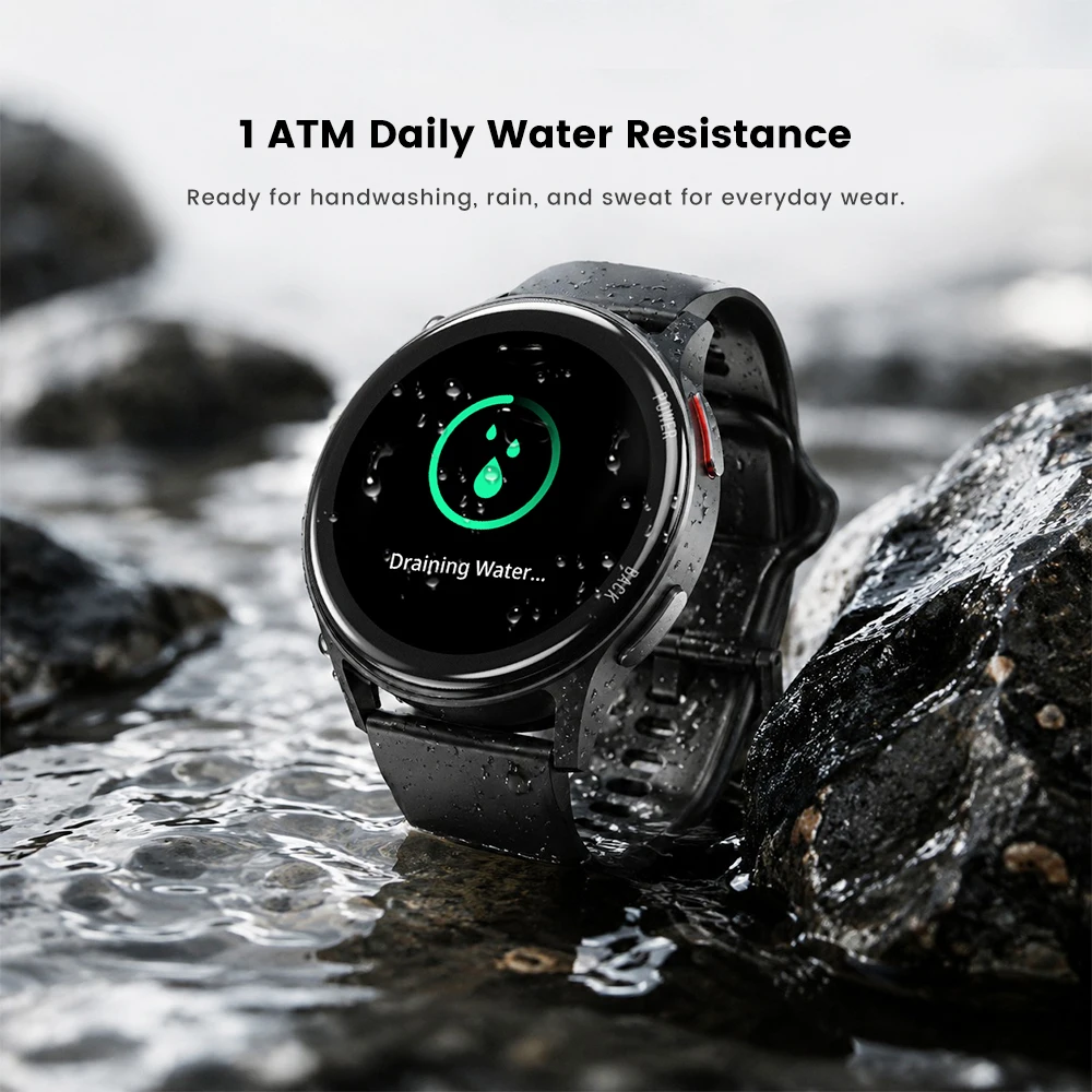 LEADOYS C35 Rugged Smartwatch for Women with 1.32" AMOLED Touch Screen,