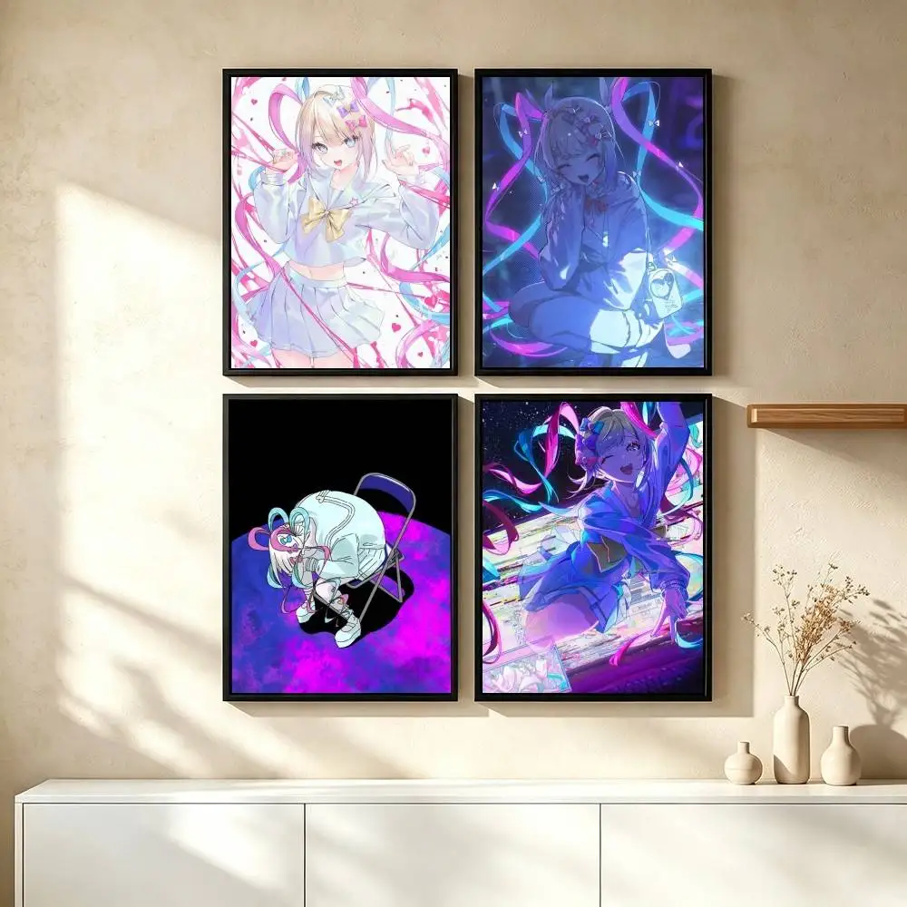K-KAngel Needy Streamer Overload Poster High Quality Dorm Living Room Aesthetic Wall Decoration Painting Stickers Gift