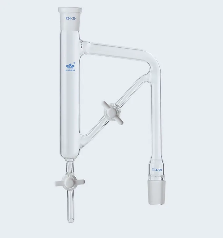 24/29 Glass double PTFE separator ，oil-water separator **
