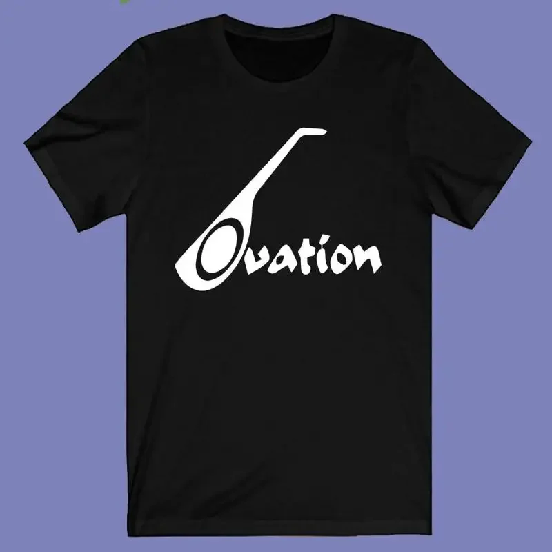 Ovation Guitar Company Men's Black Size S 3XL T shirt