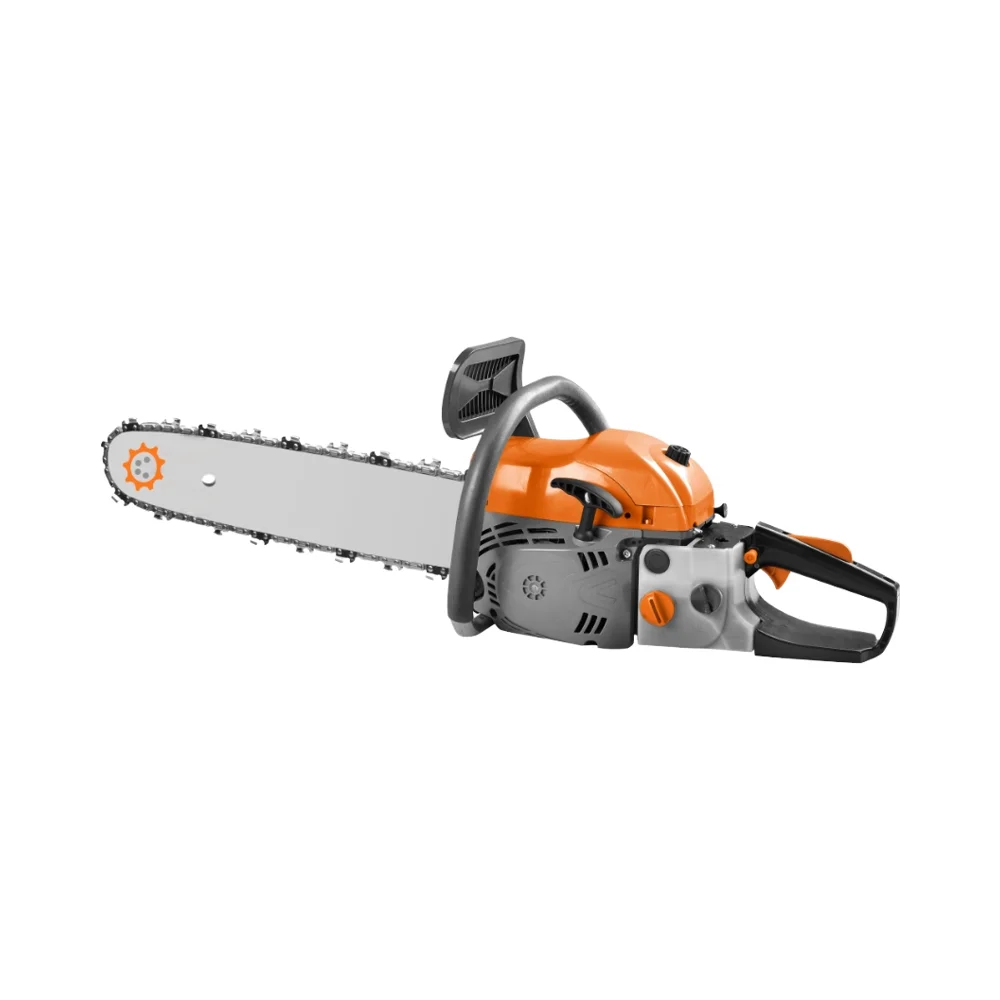 Customized DIY Industrial Grade Petrol Chainsaw 22 Inch Bar for Logging Forestry Quick Start Wood Cutting Machine Tool