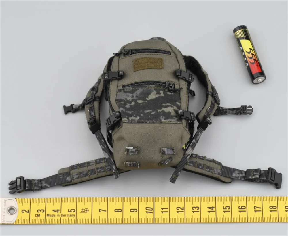 

US. Soldier Doll Backpack Bags Toys Model Waist Duty Belt Caps For 12" Doll Scene Component EASY&SIMPLE 1/6 ES 26065SS