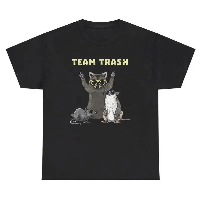 Trash Trash Racoon TShirt Funny Oddly Specific Weirdcore Ironic Cursed Humor Tee