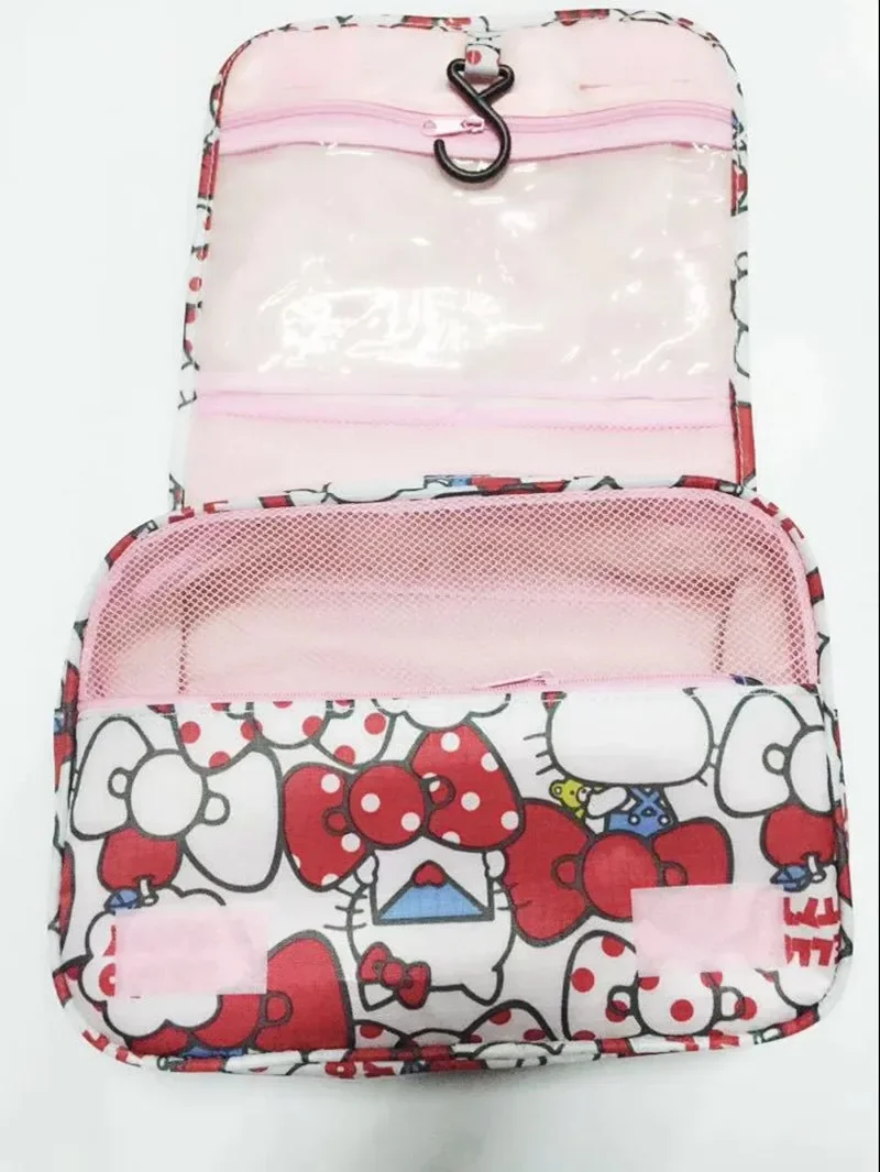 Sanrio Hello Kitty Handtasche Cinnamoroll Melody Cartoon hängender Kulturbeutel Kosmetiktasche multifunktionale Aufbewahrungstasche