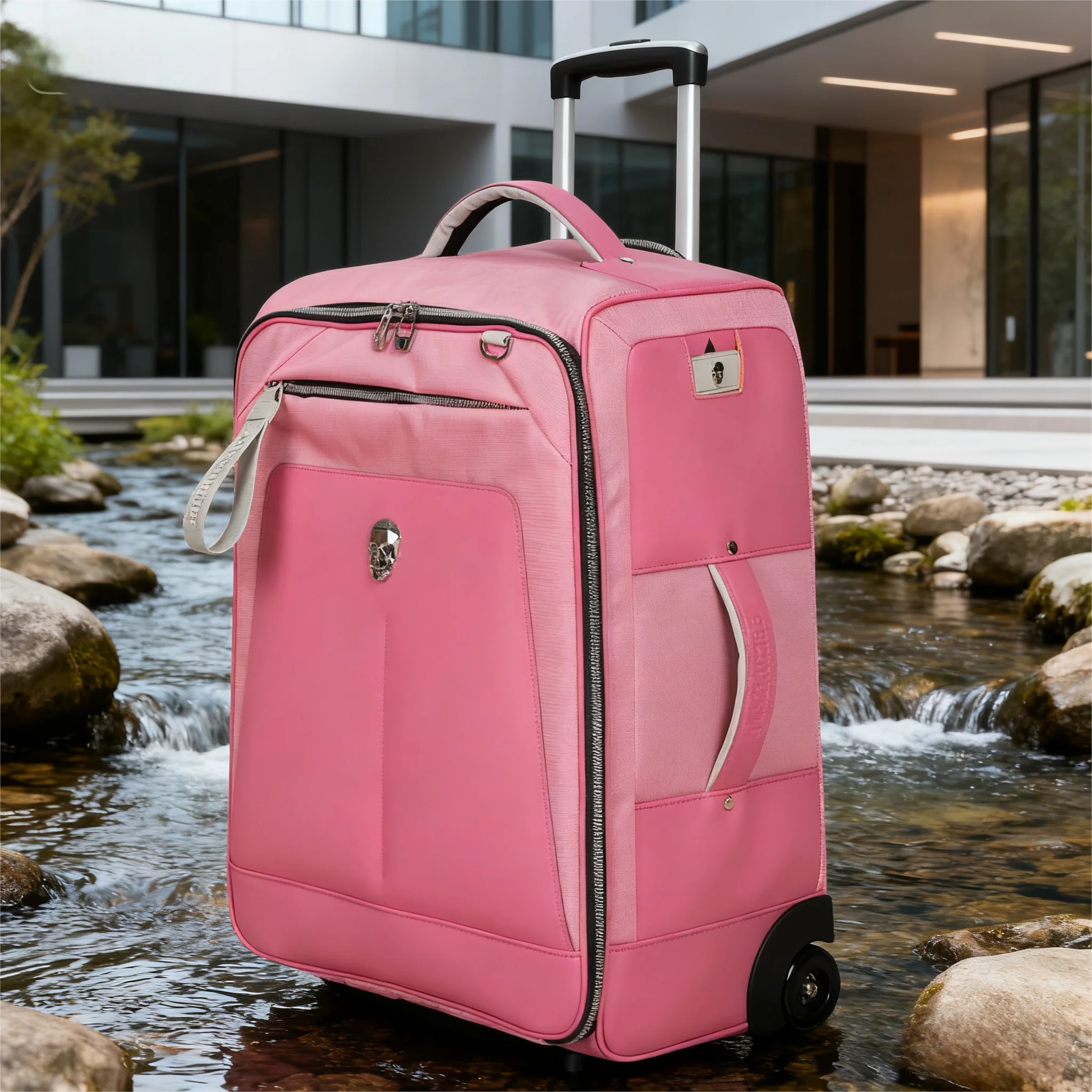 

Golf Travel Bag, Wheeled Fashion Luggage with Spacious Interior, Universal Fit Design