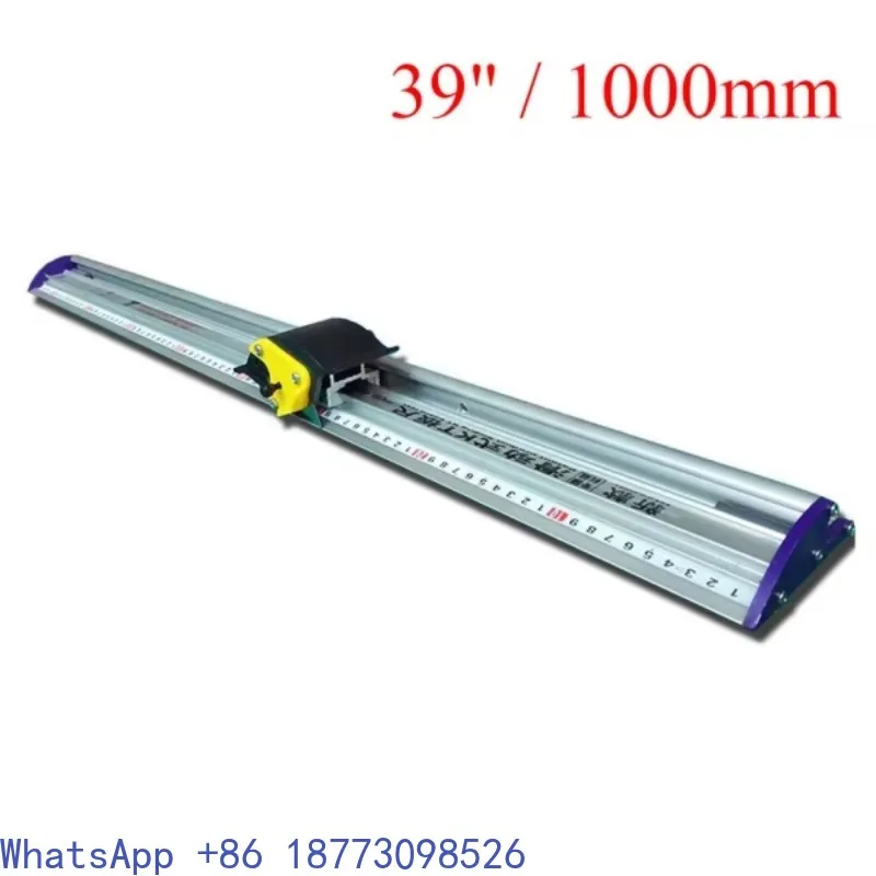100Cm Manual Sliding Cutter for Sheet and PVC Cutting with Scale