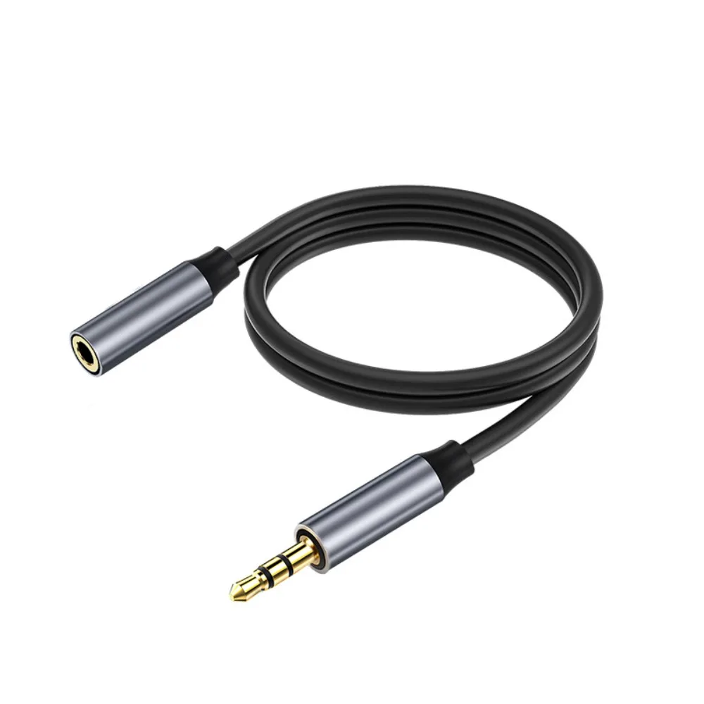 Male To Female 3.5mm Audio Extension Cable Straight Plug Stereo AUX Extension Cable Broad Compatibility Audio Extension Cord