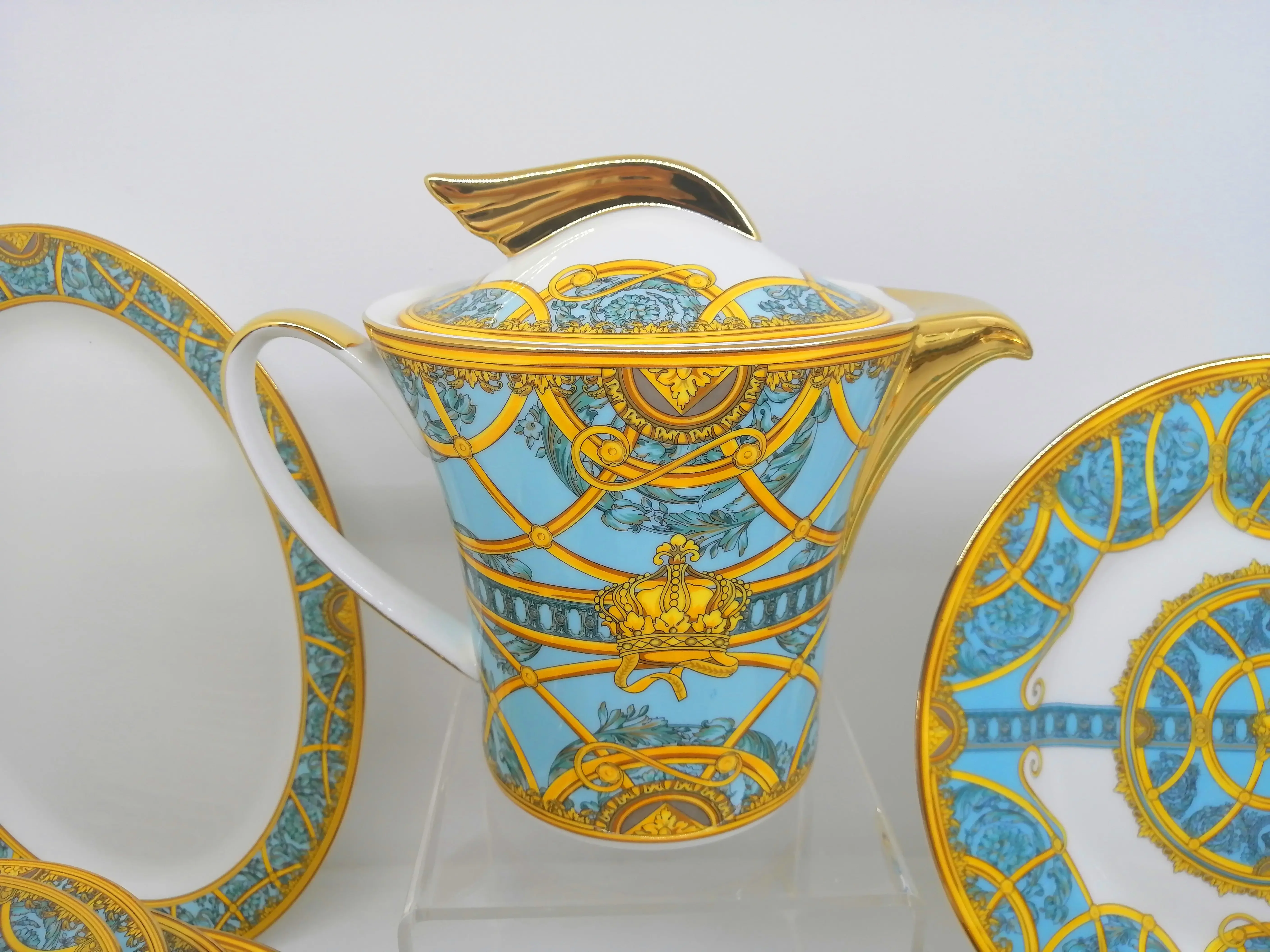 New Design Fine Bone China Dinnerware Sets Hand Painting Dinner Sets