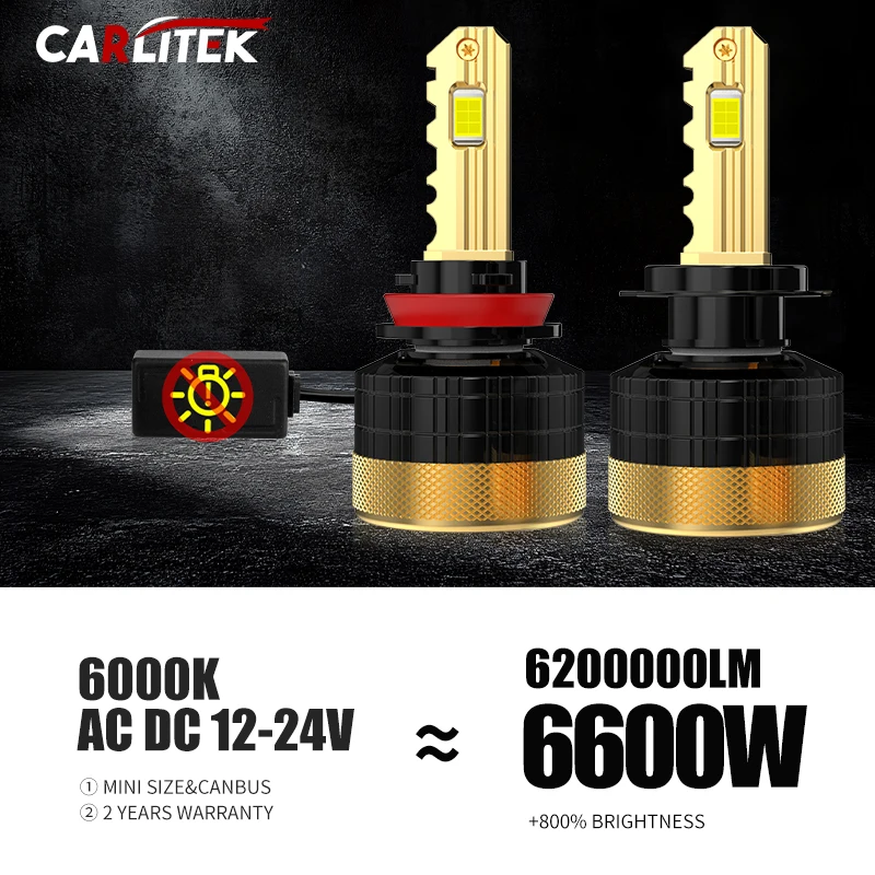 H7 Led 6600 واط المصباح Canbus 6000 كيلو H1 H4 H11 9012 HIR2 H8 H9 9005 9006 HB3 HB4 السوبر مشرق 7535 CSP رقائق السيارات الضباب مصباح 12 فولت