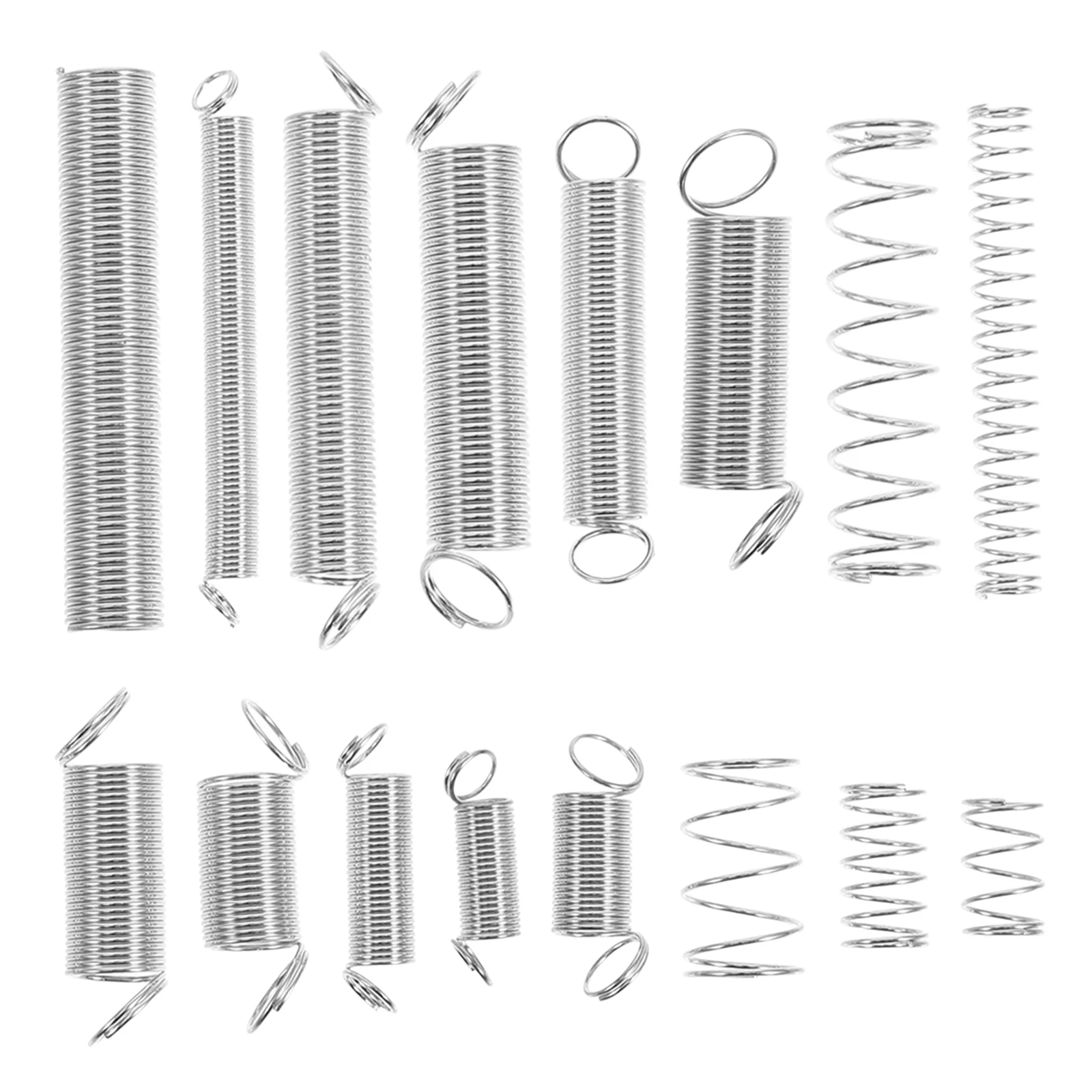 

200 Pcs Spring Set Detent Mechanical Compression Springs Aluminum Filter Kit Assorted Assortment