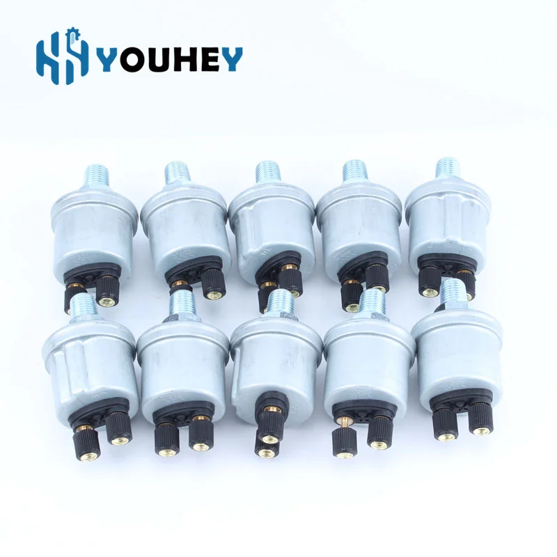 1/8NPT 0 to 10 Bar VDO Oil Pressure Sensor Switch Match With VDO Oil Pressure Gauge Diesel Generator Accessories Parts