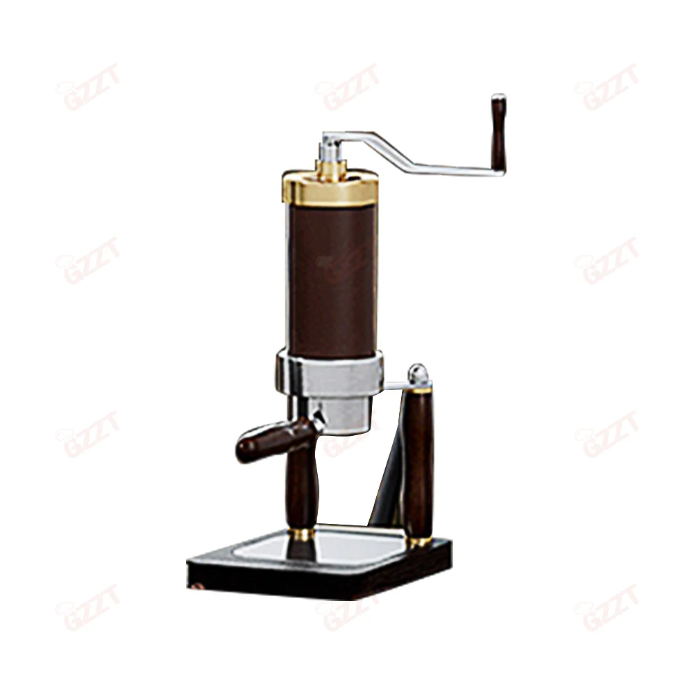 Manual Espress Coffee Maker 51MM Bottomless Powder Bowl Outdoor Camping Latte Italian Espresso High-pressure Hand Coffee Machine