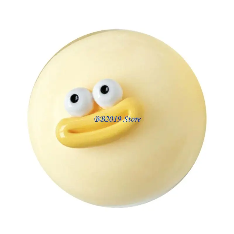 Q0KB Large Squeezable Stress Ball Funny Eyes Design Slow Rebounding Stretchy TPR Sensory Toy For Office Home Travel
