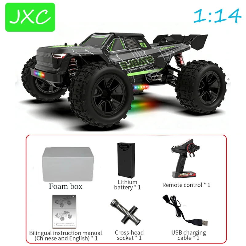

1/14 Full Scale C8831 RC Car 2.4G 4WD Off-road Remote Control Vehicle 4x4 Electric Climbing Crawler RTR Truck Toys for Kids