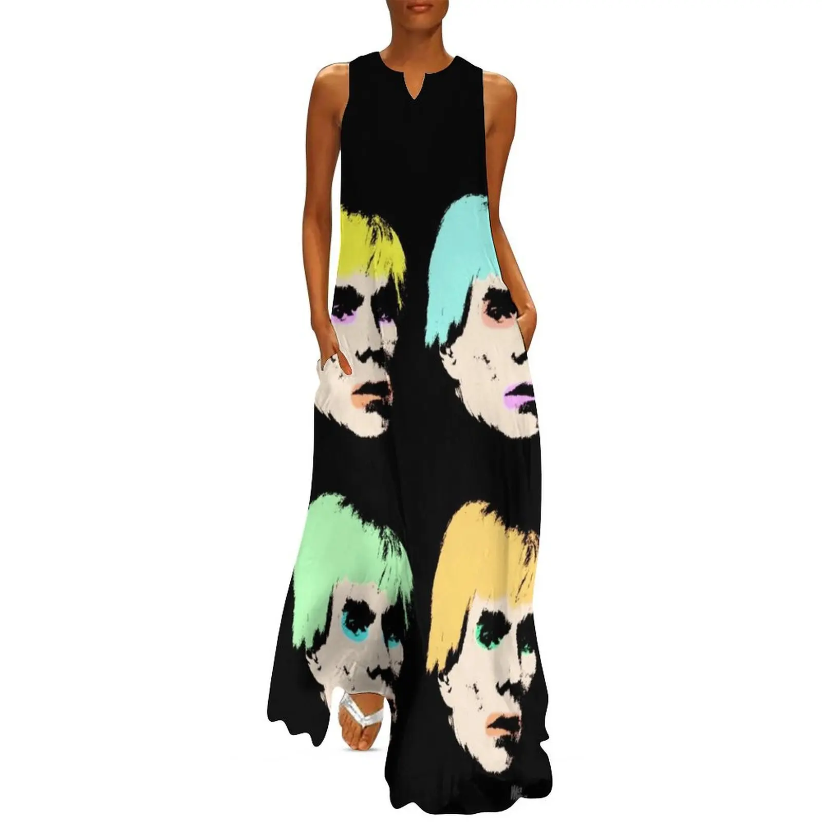 

Andy Warhol 2 Long Dress dresses for women women's summer dresses 2025 Dresses Dress