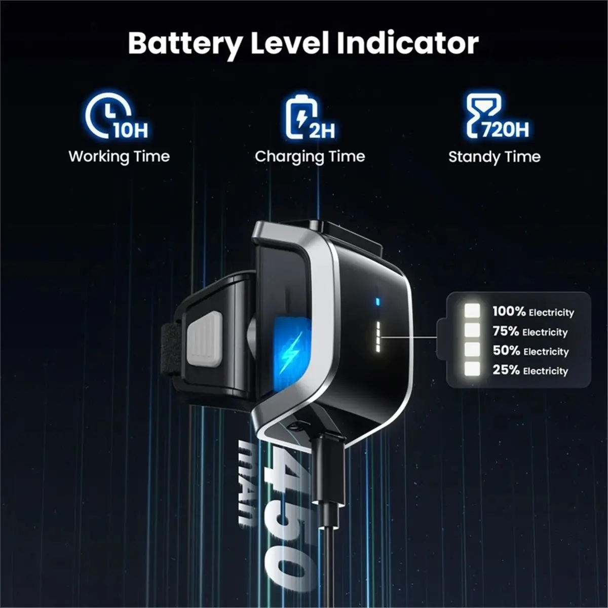 618 Mega Sale 2D Barcode Mini Wearable Wireless Finger QR Bar Code Scanner Reader Inventory Compatible for IPad IPhone Android