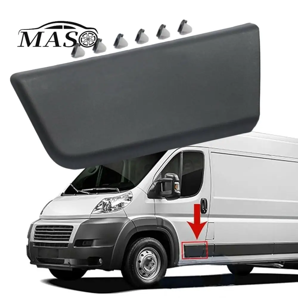 

Front Left/Right Door Side Molding Cover Trim with 6 Clip for Citroen JUMPER II Van Fiat DUCATO Opel MOVANO Peugeot BOXER
