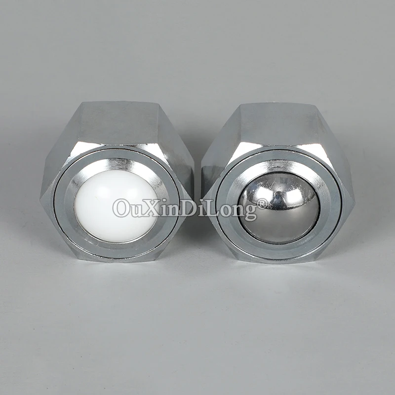 HOT 8PCS Precision Conveying Universal Wheels Bearing Steel Ball Bull Eye Wheels Industrial Equipments Universal Transfer Wheels