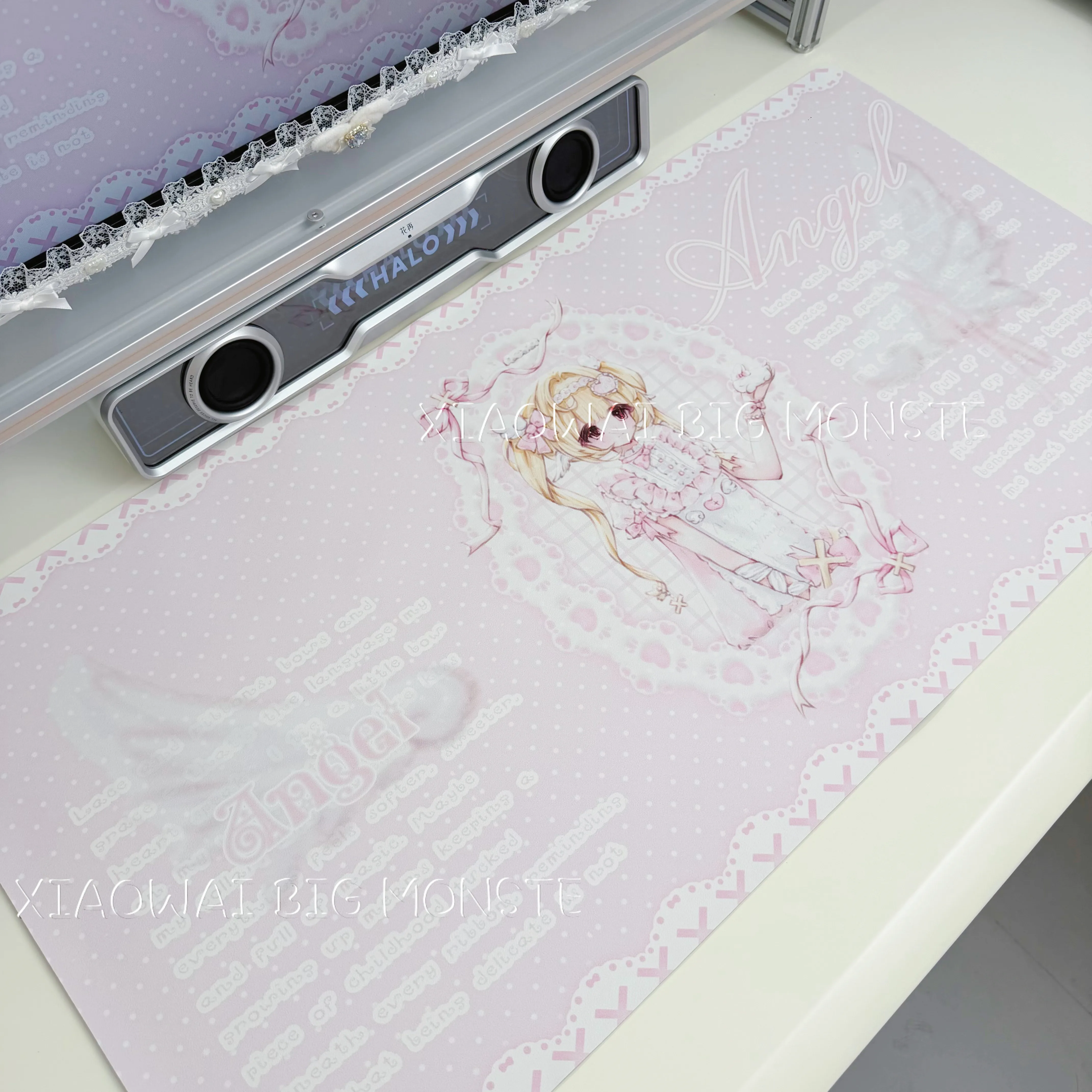 Kawaii Sevimli Kız Mouse Pad B - Leather Desk Pad incelemesi ve fiyatı