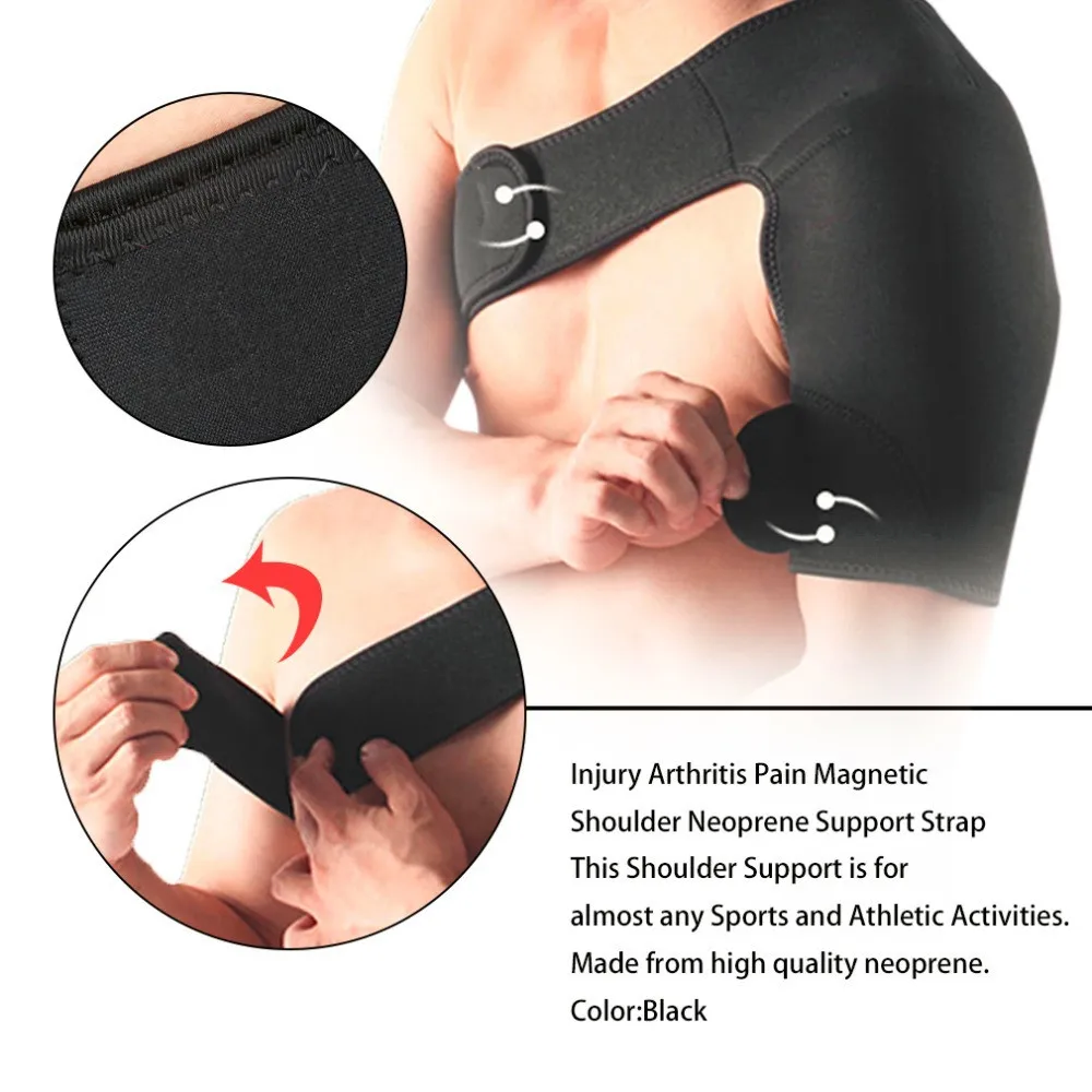 

Adjustable Shoulder Brace Men Women Back Belt Support Dislocated Injury Shoulder Shoulder Pain Wrap