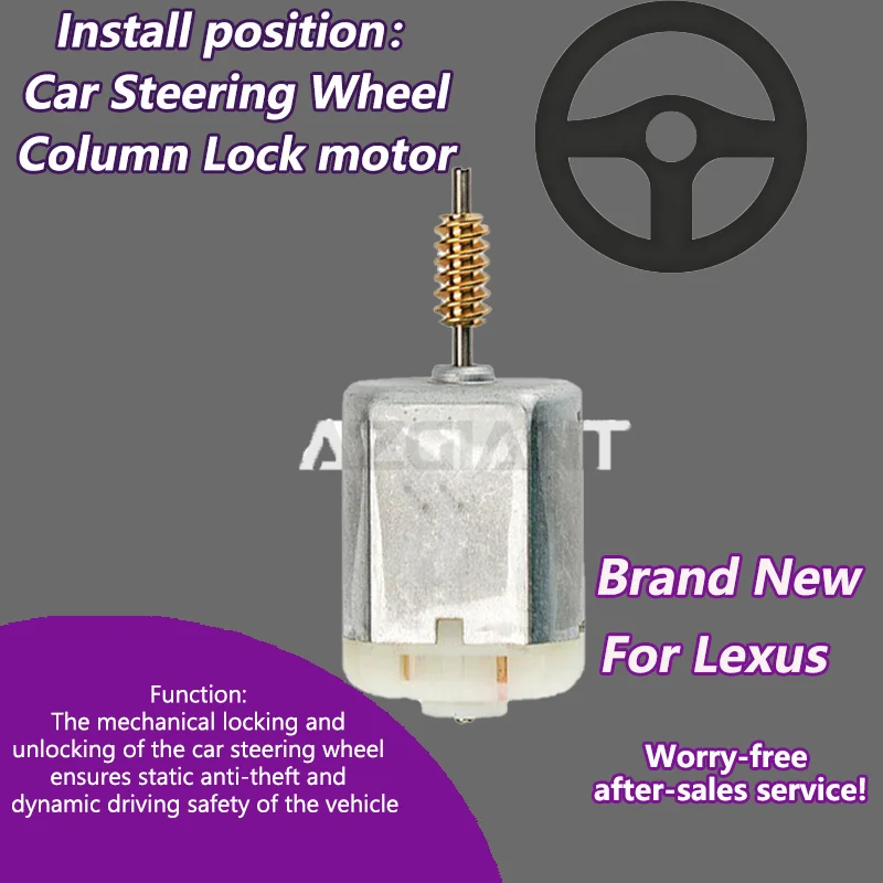AZGIANT  Low Noise Car Steering Column Lock motor For 2005-2011 Lexus GS300  strong power FC-280SC-18180 carbon brush tool