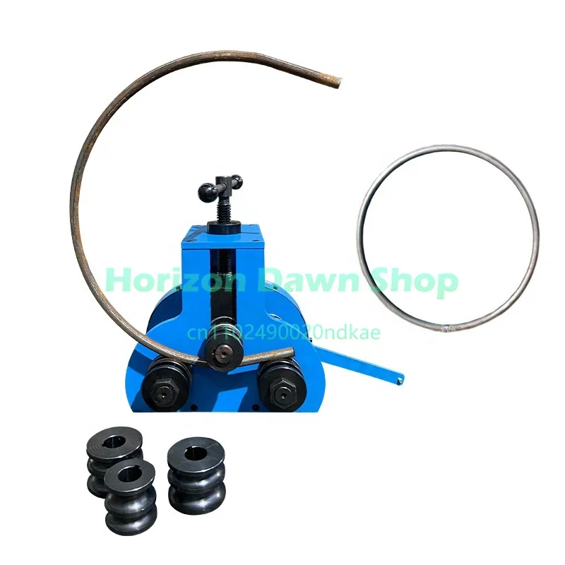 Manual Thin Steel Angle Rolling Machine Profile Bending Machine Aluminum Stainless Steel Metal Bender