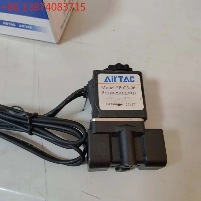 AIRTAC 2P025-06 2P025-08 2P02506 2P02508 DC24V AC220V Two Position Two-Way Solenoid Valve
