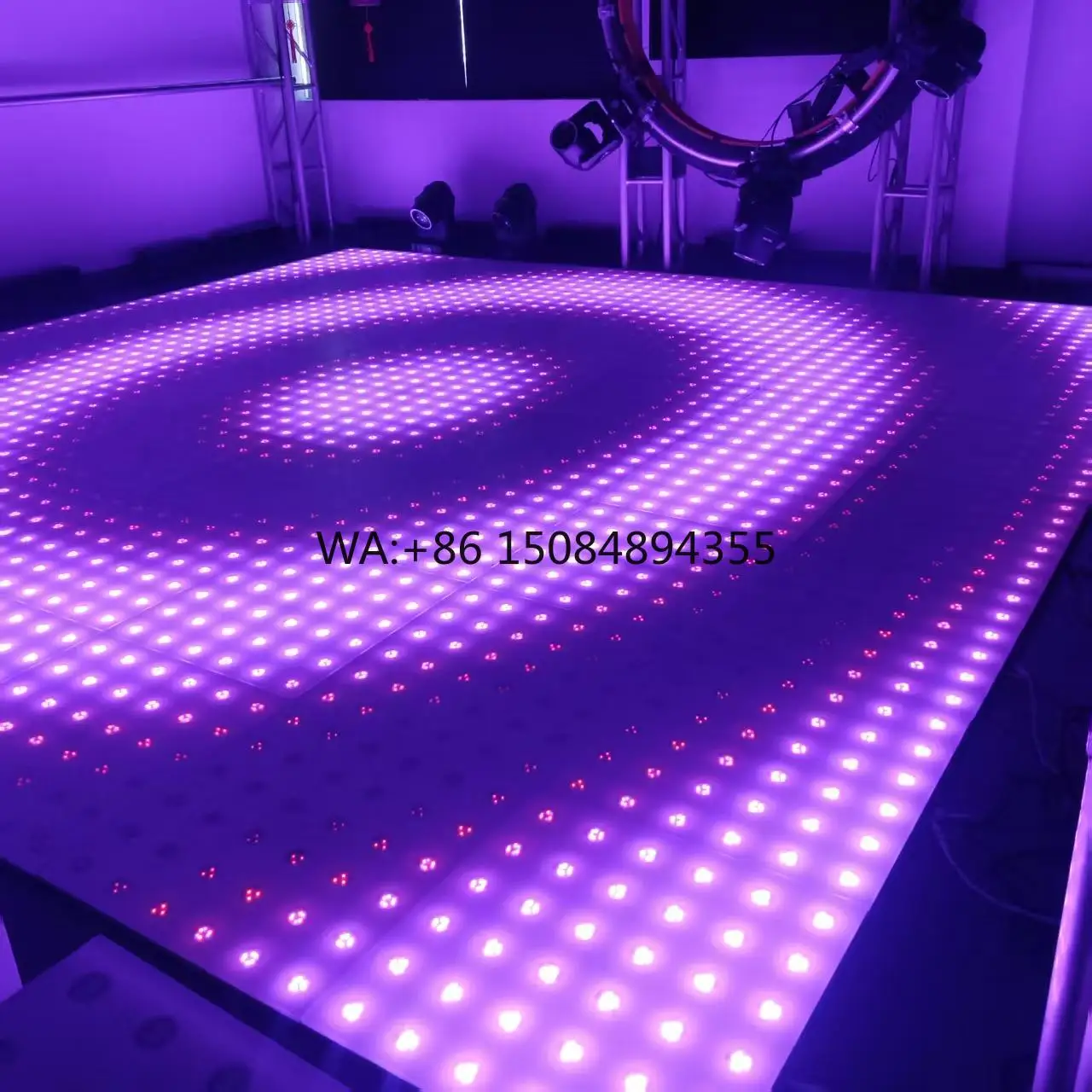Led Video Flash Portable  Dj  Full Color Disco Party  Dance Floor for Wedding Events