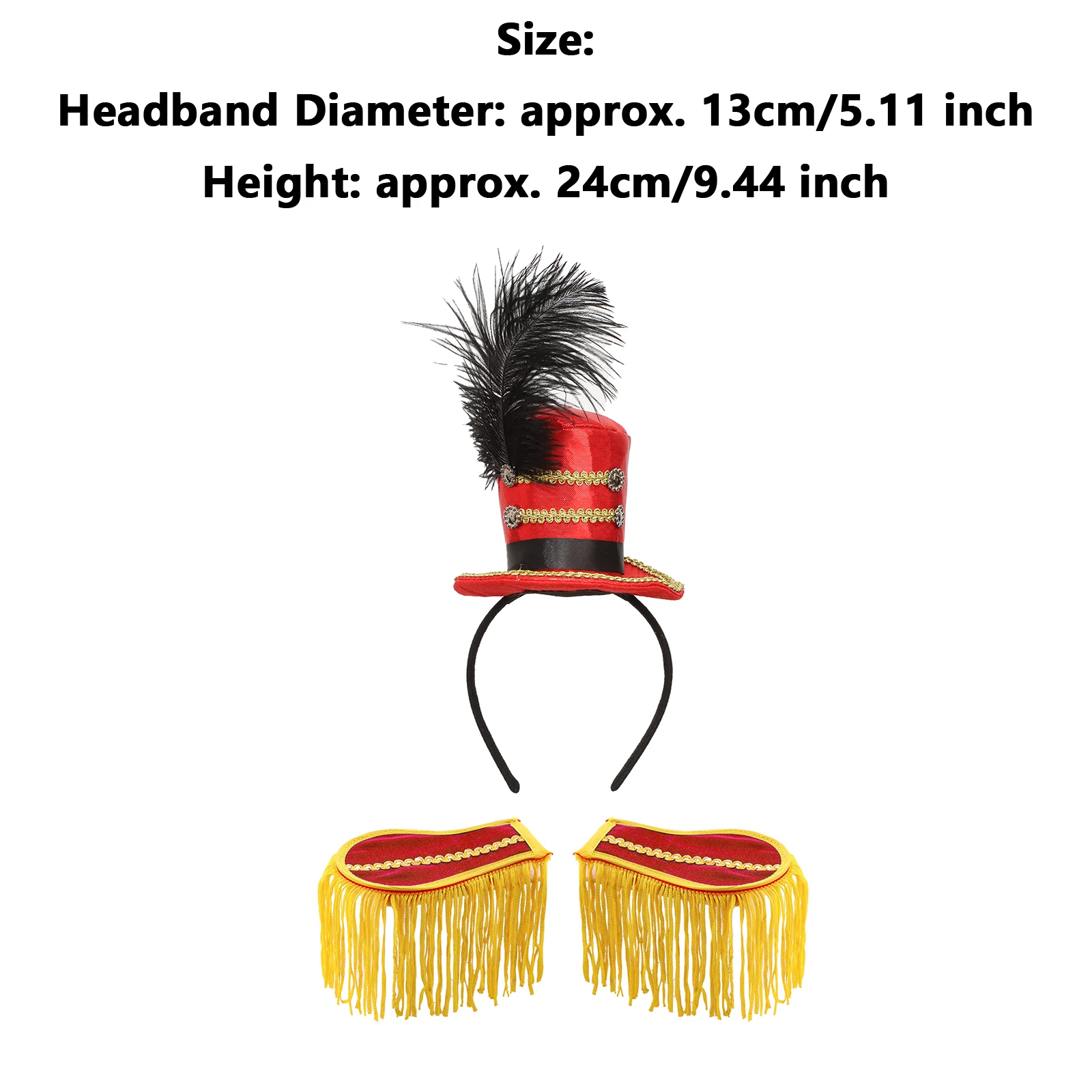 مجموعة إكسسوارات تنكرية للبالغين والأطفال أغطية رأس مزينة بالريش مع كتاف بشراشيب لأداء الحفلات والمناسبات