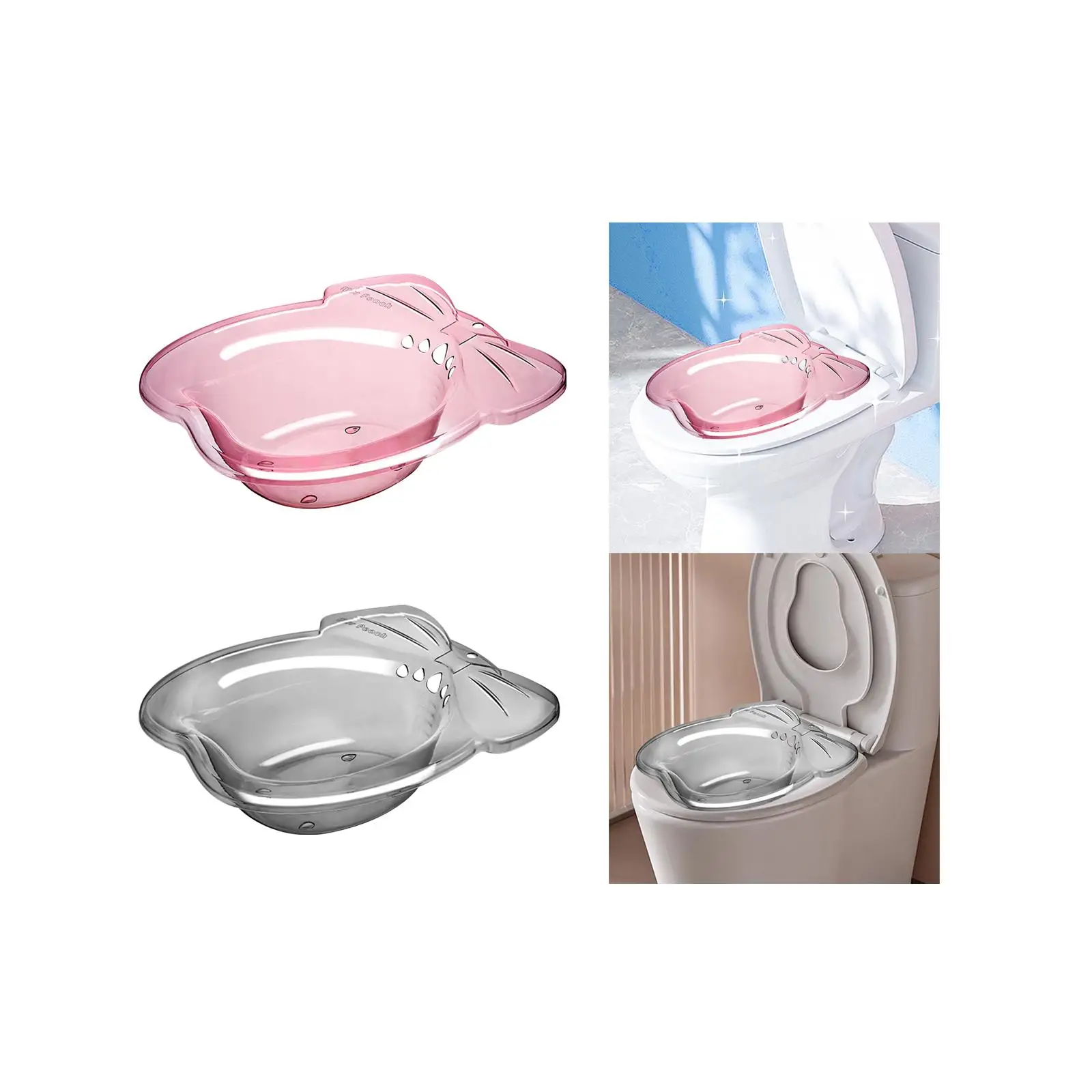 

Toilet Seat Sink Fits Into Deep Bowl Bathroom, Over The Toilet, Hip Fits