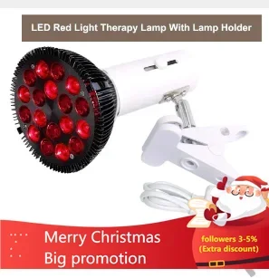 Hot Selling 54W Therapy Lamp PAR38 Black Infrared Therapy Lamp LED Beauty Lamp LED Therapy Spa  Anti Aging Device