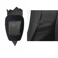 Pocket Towel Plastic Fixed Clip Men's Suit Handkerchief Bracket Black Clip European and American Adult Universal Pocket Squares