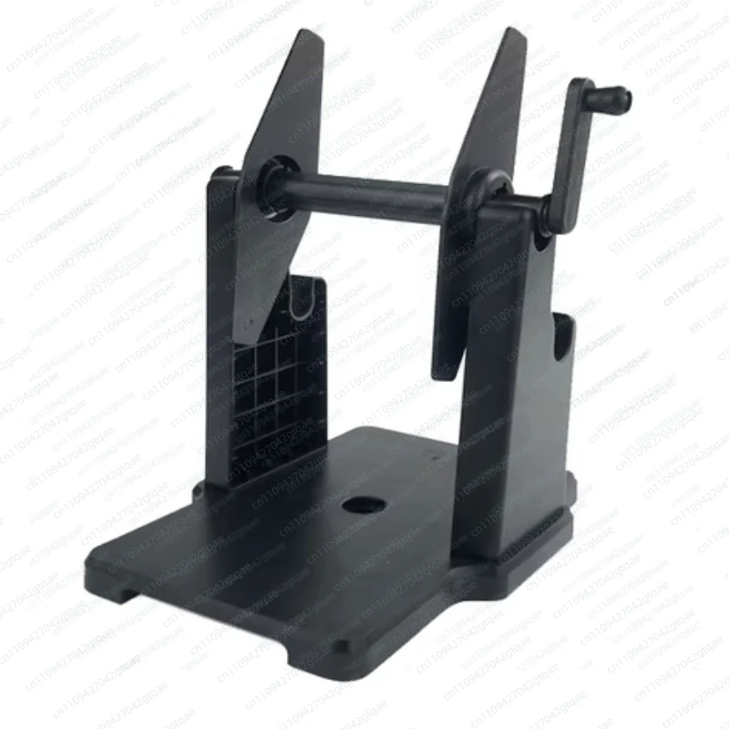 Large Roll Label Holder Manual Winding Bracket Universal Manual Crank Label Rewinder Printer External Barcode Paper Holder