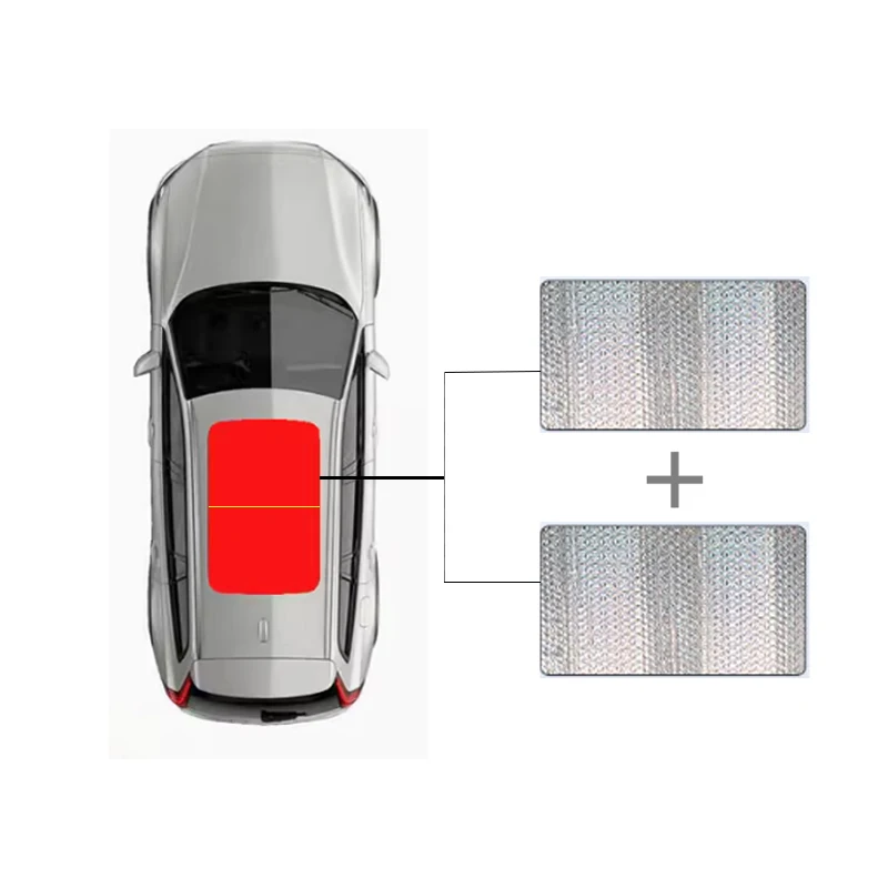 Auto Part For Hongqi HS5 2019 2020 2022 2023 2024 2025 Car Sunroof Sunshade Suitable Heat Insulation Sun Protection Accessories