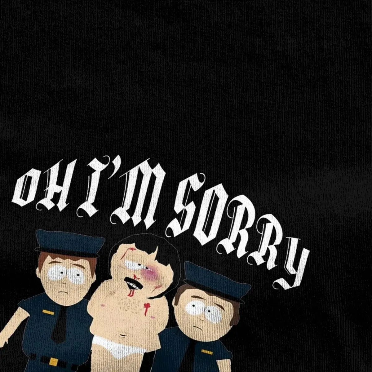 Randy Marsh South-Parks Men\'s T Shirts Cartoon Novelty Tees Short Sleeve O Neck T-Shirt 100% Cotton Printing Clothing