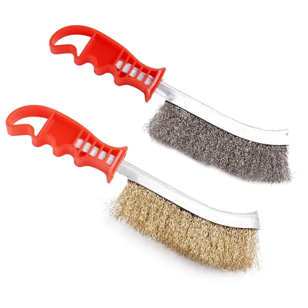 

Non-toxic Decontamination Rust removal Polished Cleaning tools Wire brush Grill cleaner BBQ tools