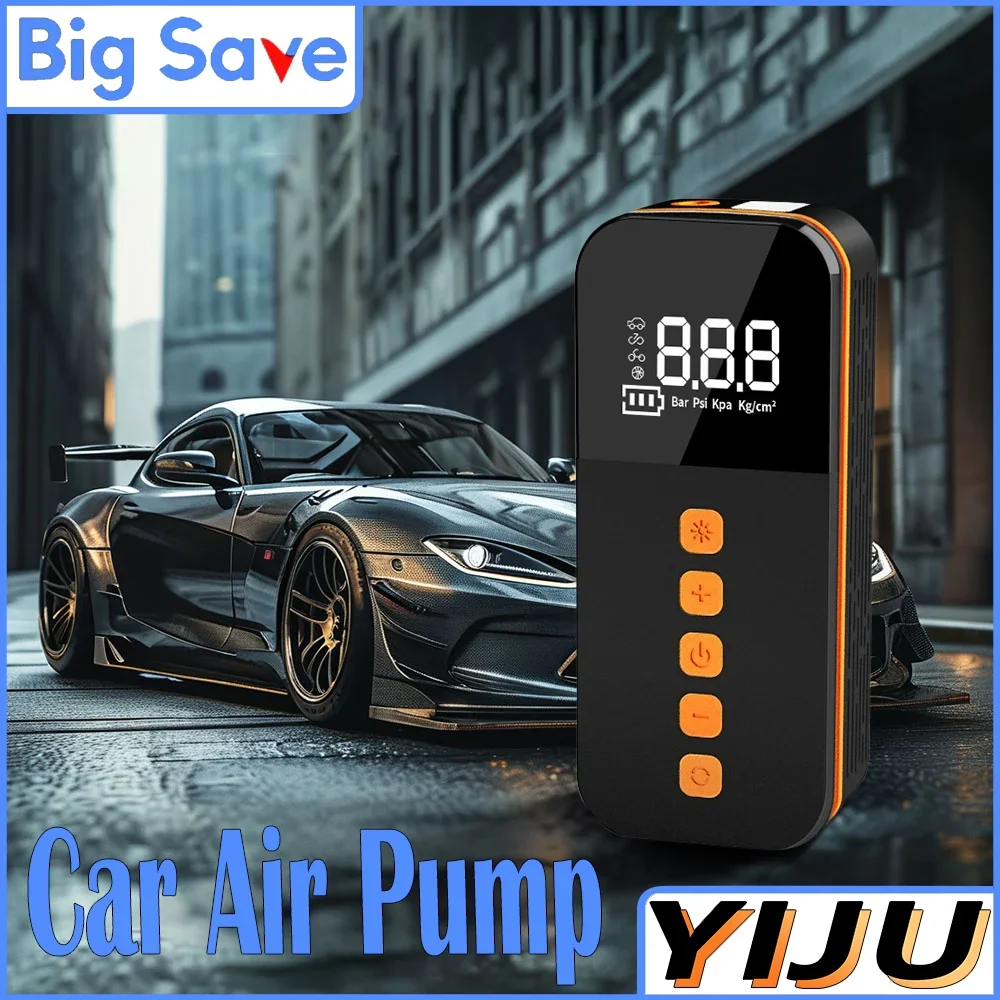 

Ручной воздушный насос, электрический воздушный компрессор для автомобильных шин, быстрый воздушный насос, автомобильный воздушный компрессор, перезаряжаемый автомобильный насос для накачивания шин