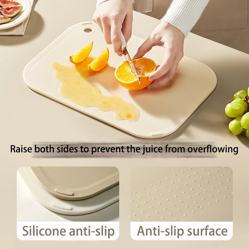 White cutting board, antibacterial chopping board, baby food cutting board, fruit cutting board, plastic chopping cutting board