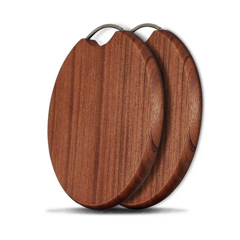 

Ebony Sandalwood Round Cutting Board All Wood Solid Wood Household Kitchen Knife Cutting Board