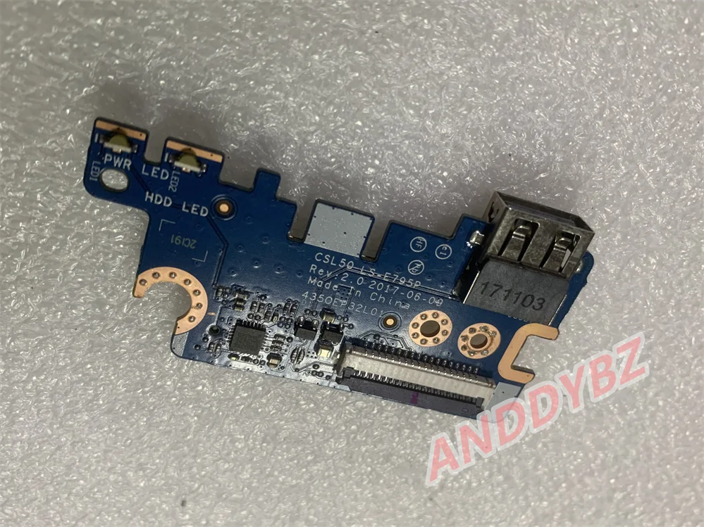 Genuine for HP 15-BS 15-BW 250-G6 255-G6 USB Board LS-E795P 924991-001 Works perfectly