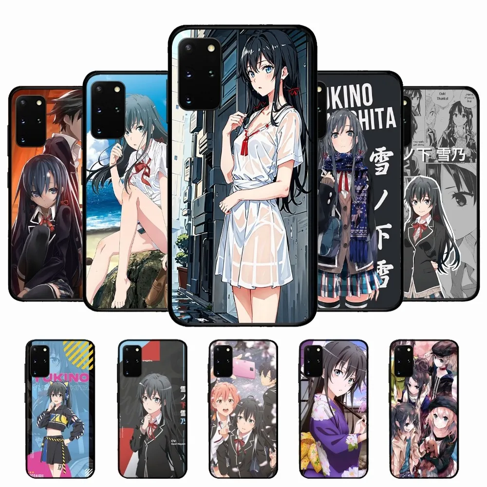 Yukinoshita Yukino OreGairu Phone Case For Samsung S 9 10 20 21 22 23 30 23plus lite Ultra FE S10lite Fundas