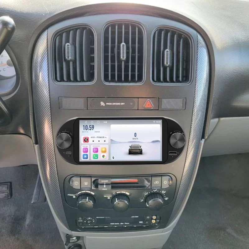 

6.8" 4+64GB For Dodge Caravan 2004-2007 Car Radio Wireless Carplay Android 15 Auto Head Unit GPS Navi Bluetooth