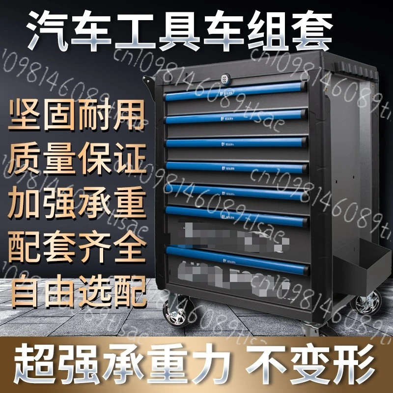 

248PCS Car Repair Tool Kit with 6 EVA Foam Trays for Auto Repair Garage Equipment