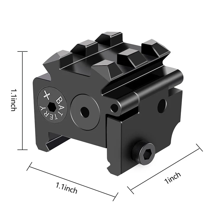 Tactical Red Dot Laser Sight Laser Wavelength 650nm Picatinny Rail Hunting Sight for Rifle Pistol Gun Weapon Aiming Shooting