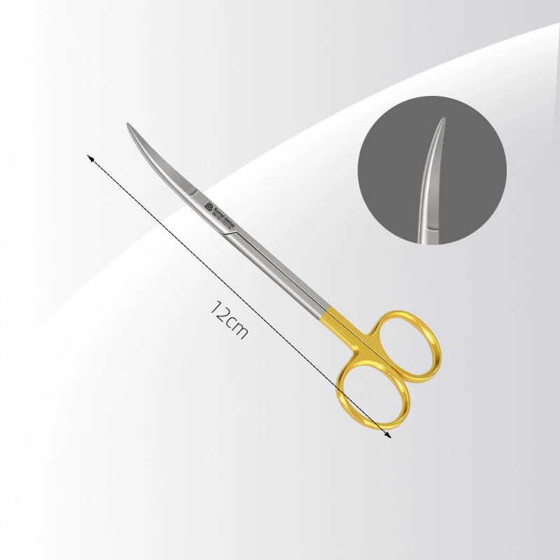 Dental Stainless Steel Straight and Curved Medical Dental Surgical Scissors Ophthalmic scissors Stainless Steel Forceps