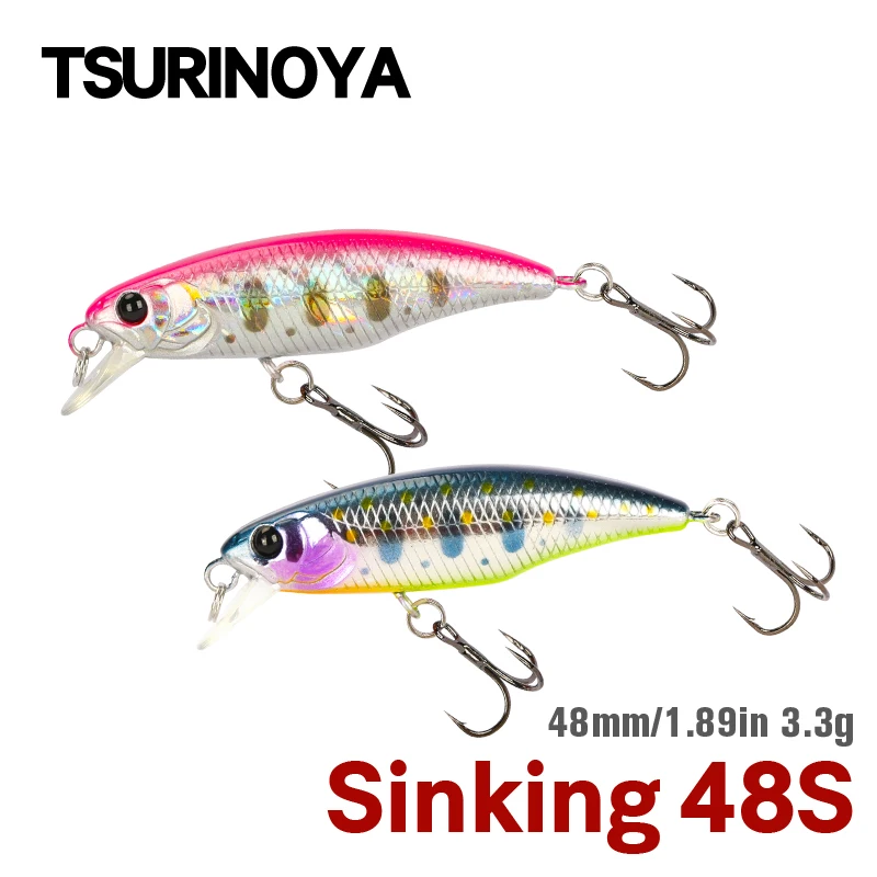isca-de-pesca-tsurinoya-sinking-minnow-jerkbait-48s-wobbler-de-pesca-48mm-33g-para-pesca-em-rios-e-corregos-isca-para-bass-e-trout-crankbait