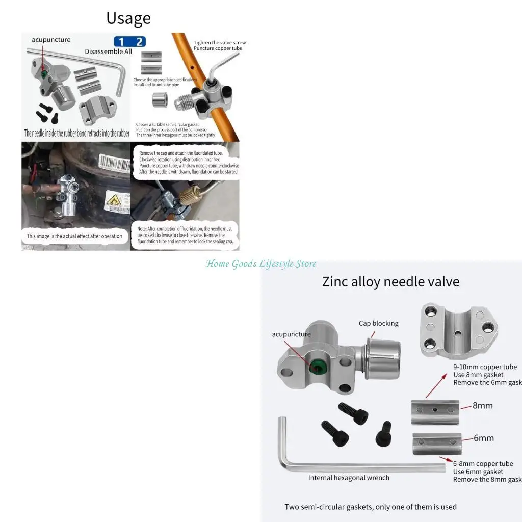 E74E BVP31 Refrigeration Needle Valves Piercing Valves Liquid Adding Refrigeration